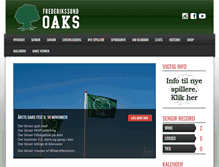 Tablet Screenshot of oaks.dk